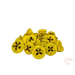 Eukaliptusz gomb - falfestékes sárga