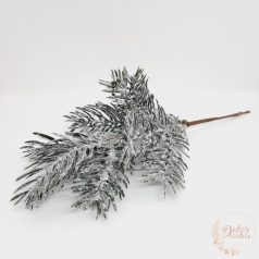 Fenyő ág - hamvas - 26 cm