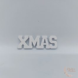 XMAS felirat -  mini - fehér