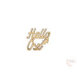 Hello ősz felirat