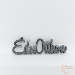 Édes otthon felirat - kicsi - szürke