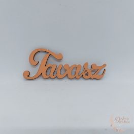 Tavasz felirat lazac - 9,5 cm