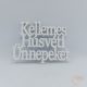 Kellemes húsvéti ünnepeket felirat - 9,5x14 cm