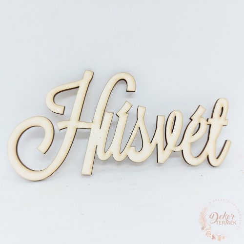 Húsvét fa felirat