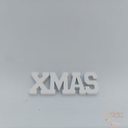 XMAS felirat - fehér