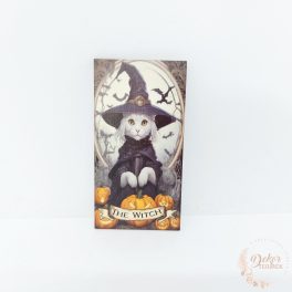 Tarot kártya macskával - dekorkarton