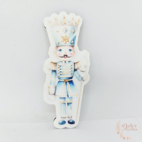Kék diótörő - fa tábla