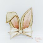 Nyuszifül - nyomtatott dekorkarton