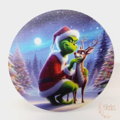 Koszorú közép - Grincs őzikével