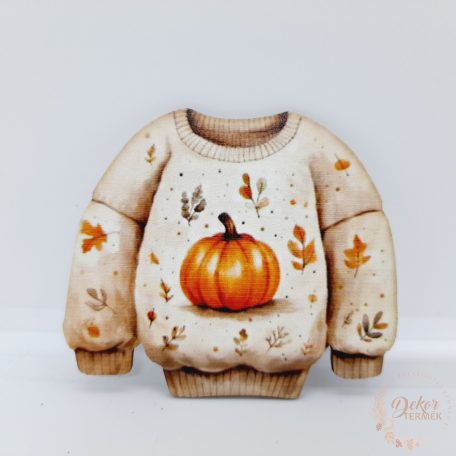 Őszi útjelzős dekor tábla