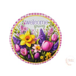 Koszorú közép - Welcome Spring - virágos