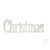 Christmas felirat - fehér