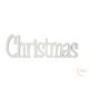 Christmas felirat - fehér