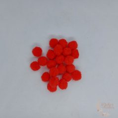 Kasmír golyó piros - 1,5 cm