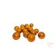 Glitteres golyó - bronz - 1,5 cm