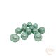 Glitteres golyó - menta - 1,5 cm