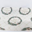 Karácsonyi mintás dekor anyag