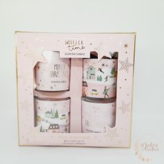 Karácsonyi illatgyertya csomag