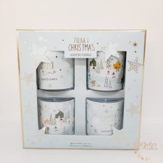 Karácsonyi illatgyertya csomag