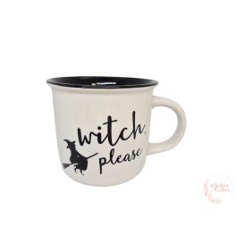 Halloween bögre - Witch please