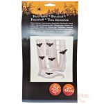 Halloween dekor függöny denevérekkel