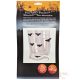 Halloween dekor függöny denevérekkel
