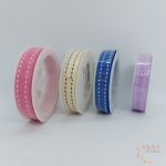 Textil szalag szaggatott mintával 