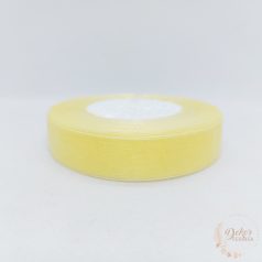 Organza szalag - 20 mm - krém sárga