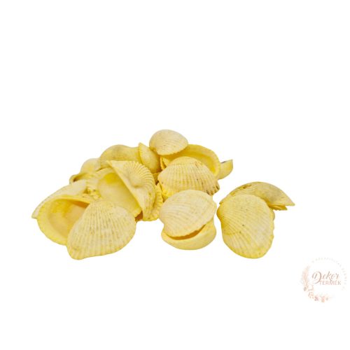 Chippi - szívkagyló - sárga