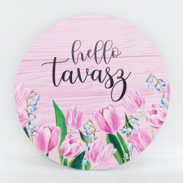 Fa feliratok, dekor táblák